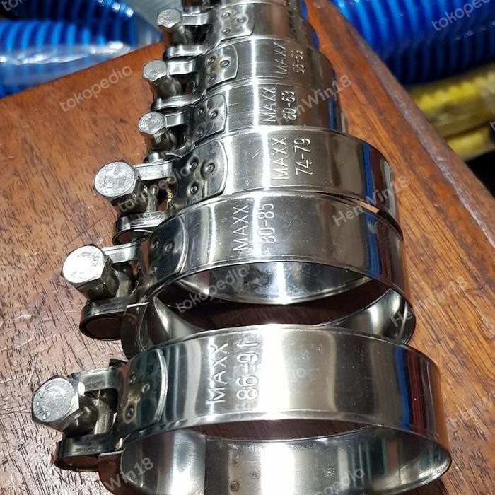 98-103 SUPERIOR STAINLESS STEEL CLAMP / SUPERIOR CLAMP / HEAVY DUTY HOSE CLAMP