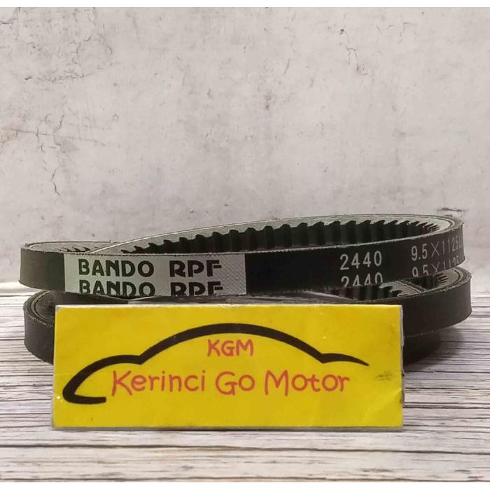 BEST BANDO VAN BELT RPF-2440 V BELT FAN BELT RPF2440 FAN BELT TEETH