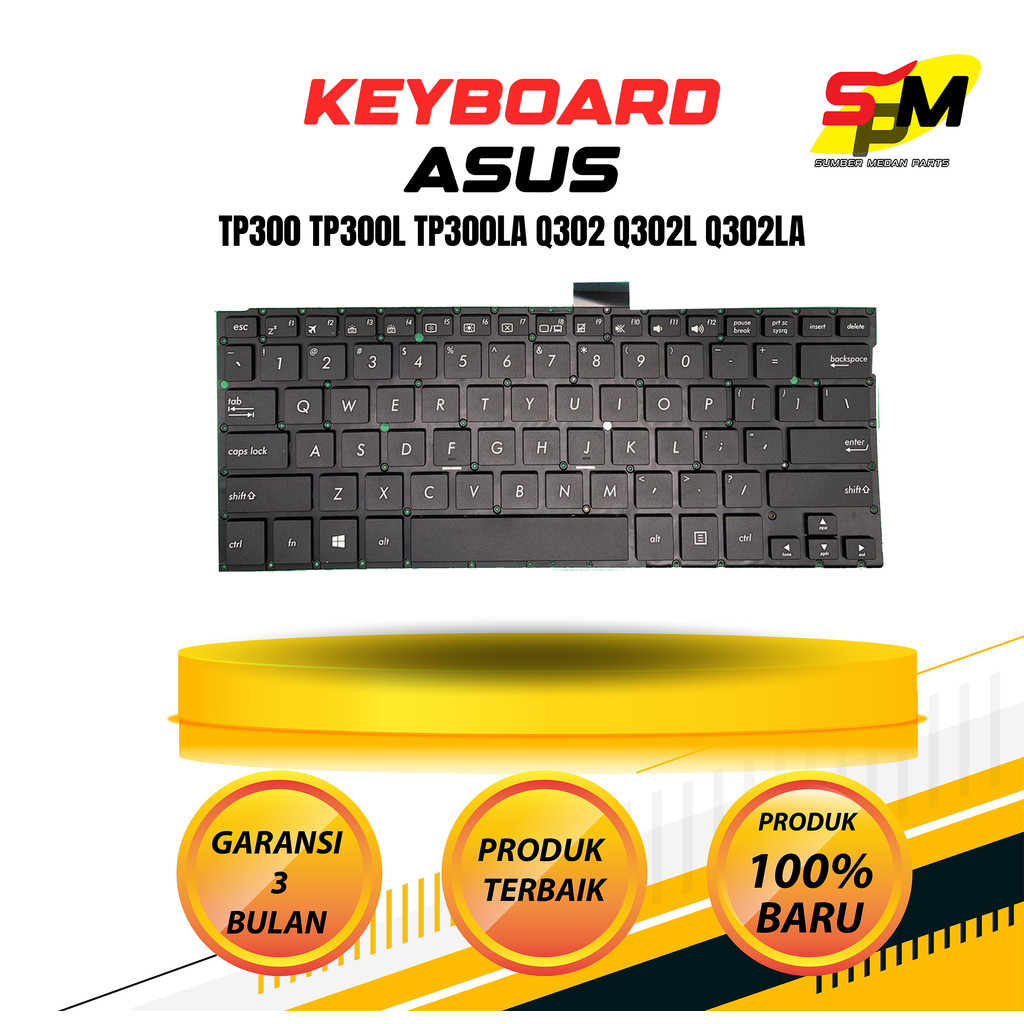 คีย์บอร์ด Asus tp300 tp300l tp300la q302 q302l q302la