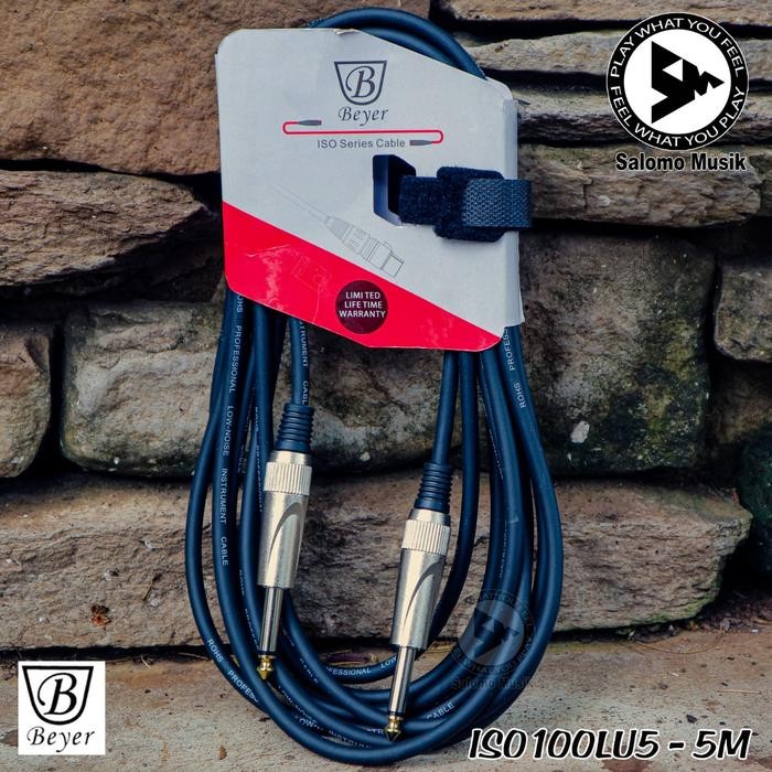 Beyer Iso100Lu5 5M สายแจ็คกีตาร์