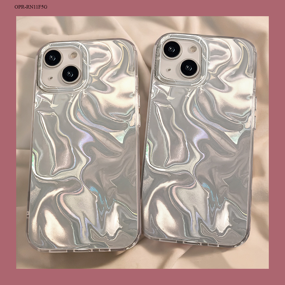 OPPO Reno 11F 8T 7Z 8Z 7 8 5 5F 4F 4 4G 5G สําหรับ Hardcase สี HP เคสโทรศัพท์ปลอก Cassing Kesing 000