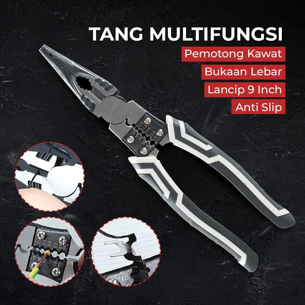 [ดี] IROAD คีมตัดลวดมัลติฟังก์ชั่นเปิดกว้างกันลื่น - AR30