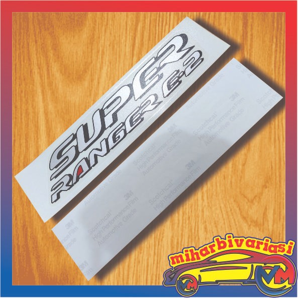 สติ๊กเกอร์ HINO SUPER RANGER ดั้งเดิม