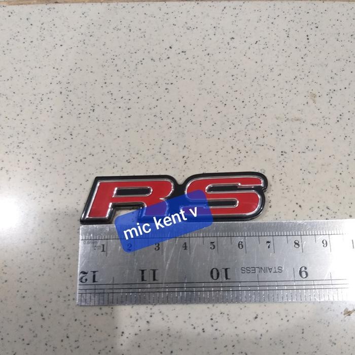 MERAH ORIGINAL RED RS LOGO EMBLEM