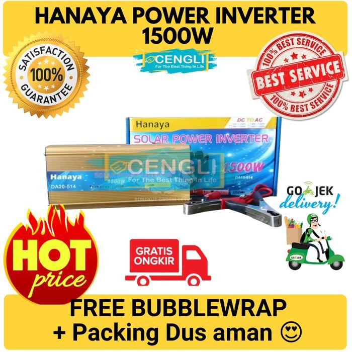 HANAYA DA20-514 1500W SOLAR POWER INVERTER