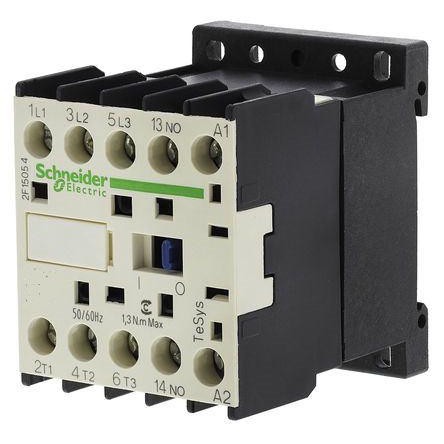 Schneider Mini Contactor 3P 9A Ac3 4Kw 1Nc 24Vdc Lp1K0901Bd