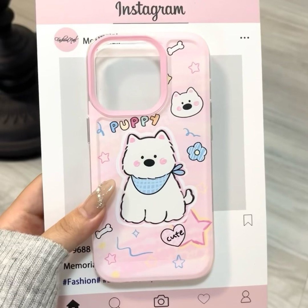 Happy Puppy Aesthetic Anti-Fungus กรณี Hp Infinix Hot 60I หมายเหตุ 50 Pro สมาร์ท 9 สมาร์ท 10 Plus 20