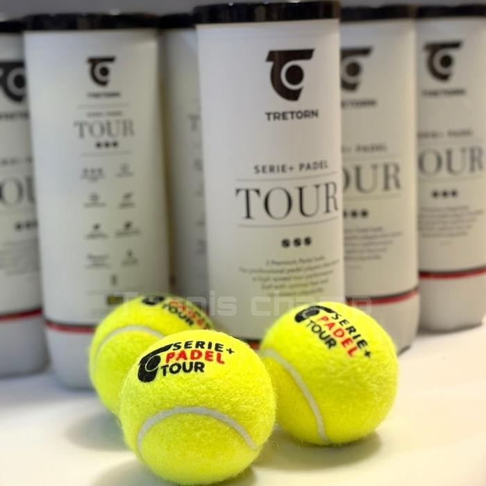 Padel Tretorn Serie+ Padel Tour/Padel Balls Treton เนื้อหา 3 ต้นฉบับ