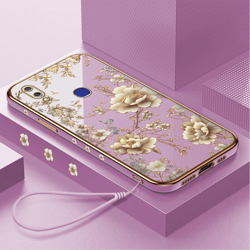 LOKAL ปลอก Hp สําหรับ VIVO V11i Z3 Z3i สต็อกท้องถิ่น Lanyard ฟรีเคสโทรศัพท์ Softcase Kesing Cassing 