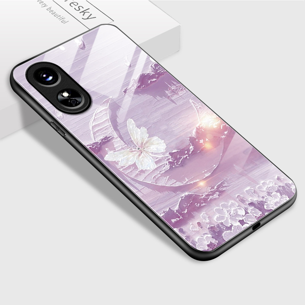 OPPO A17 A17K สําหรับ HP เคสโทรศัพท์ Hardcase ปลอก Cassing โหมด Bunga 2008 BL