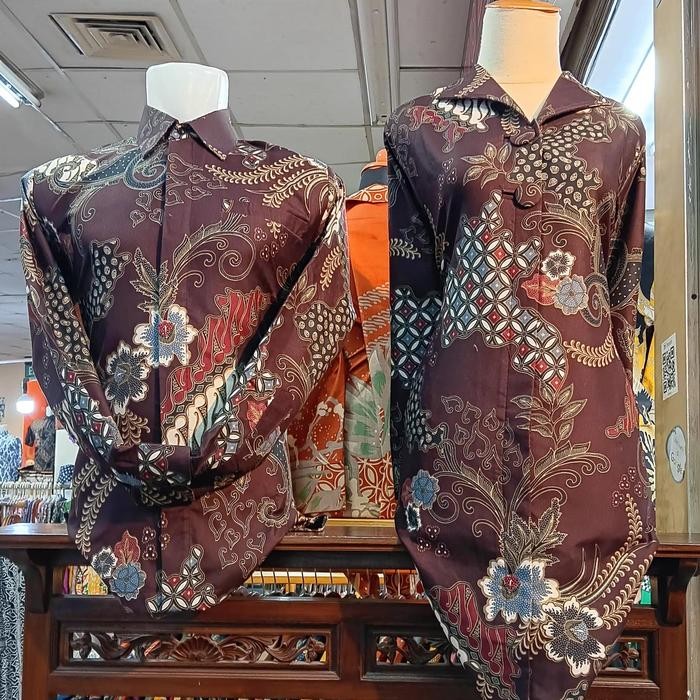 คู่ผ้าบาติก Family Uniform Batik Tricot Layer B1157