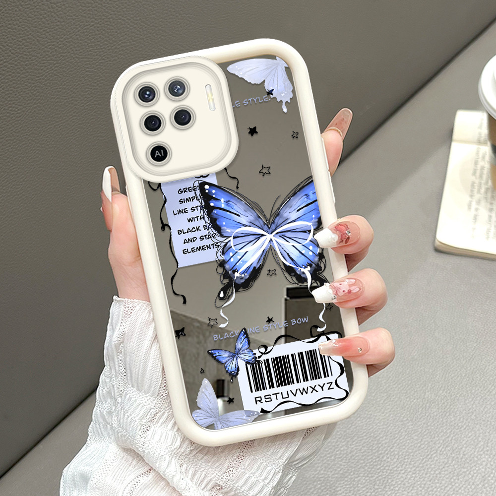 ใช้งานร่วมกับ OPPO Reno 5F A94 F19 Pro 4G สําหรับเคสโทรศัพท์ Softcase Handphone ปลอก Cassing Hp Kesi