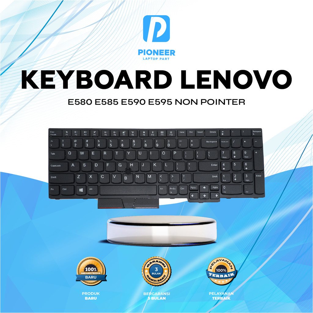Lenovo e580 e585 e590 e595 คีย์บอร์ด Non Pointer