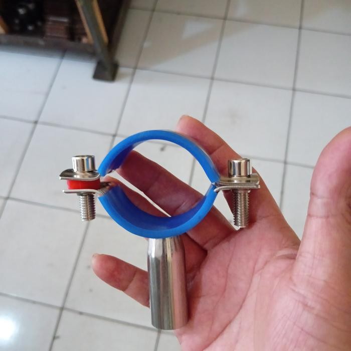 PIPE CLAMP, PIPE HOLDER SANITARY 304 2" นิ้ว, ไม้แขวนเสื้อ PIPE