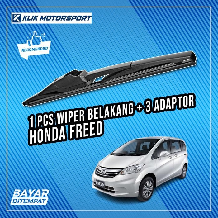HONDA FREED CAR REAR WINDOW WIPER - OEM MODEL CAR REAR WINDOW RUBBER WIPER FREE 3