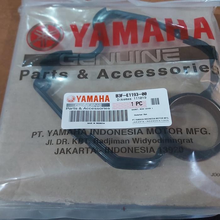 READY ORDING / SEAL HEAD COVER LEXI NMAX B3F E1193 00 ORIGINAL YAMAHA ของแท้ PART
