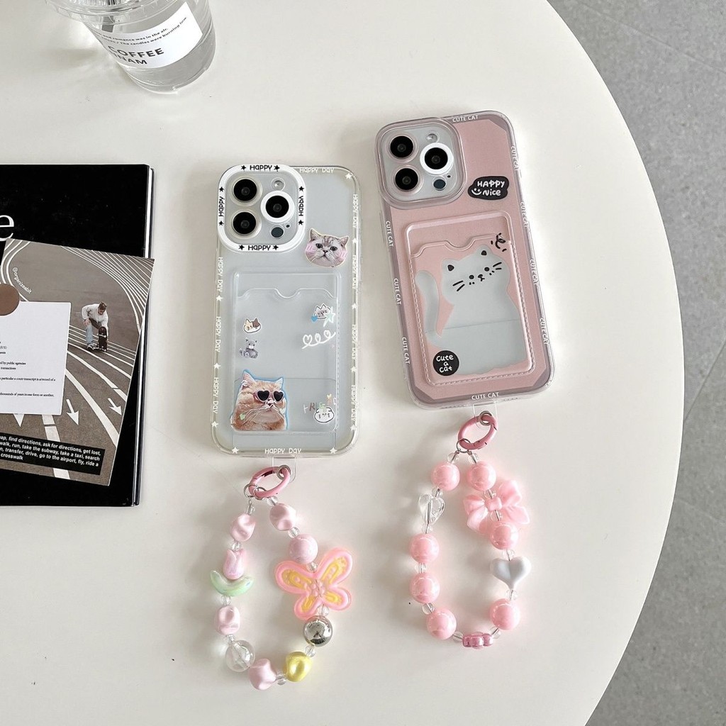 Candy Card Holder Cat Strap Case Redmi Note 15 Pro Plus 5G 4G Note 15 Pro Plus 5G 4G 15C 13X A5 14C 