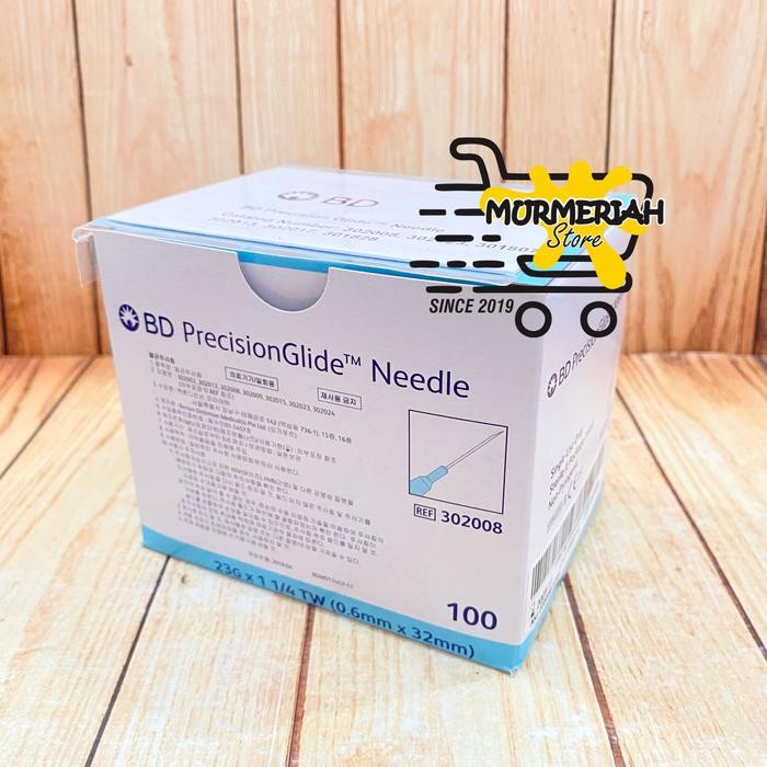 NEEDLE BD NEEDLE 18G 20G 23G 24G 25G 26G 27G กล่อง 100 ชิ้น - NEEDLE