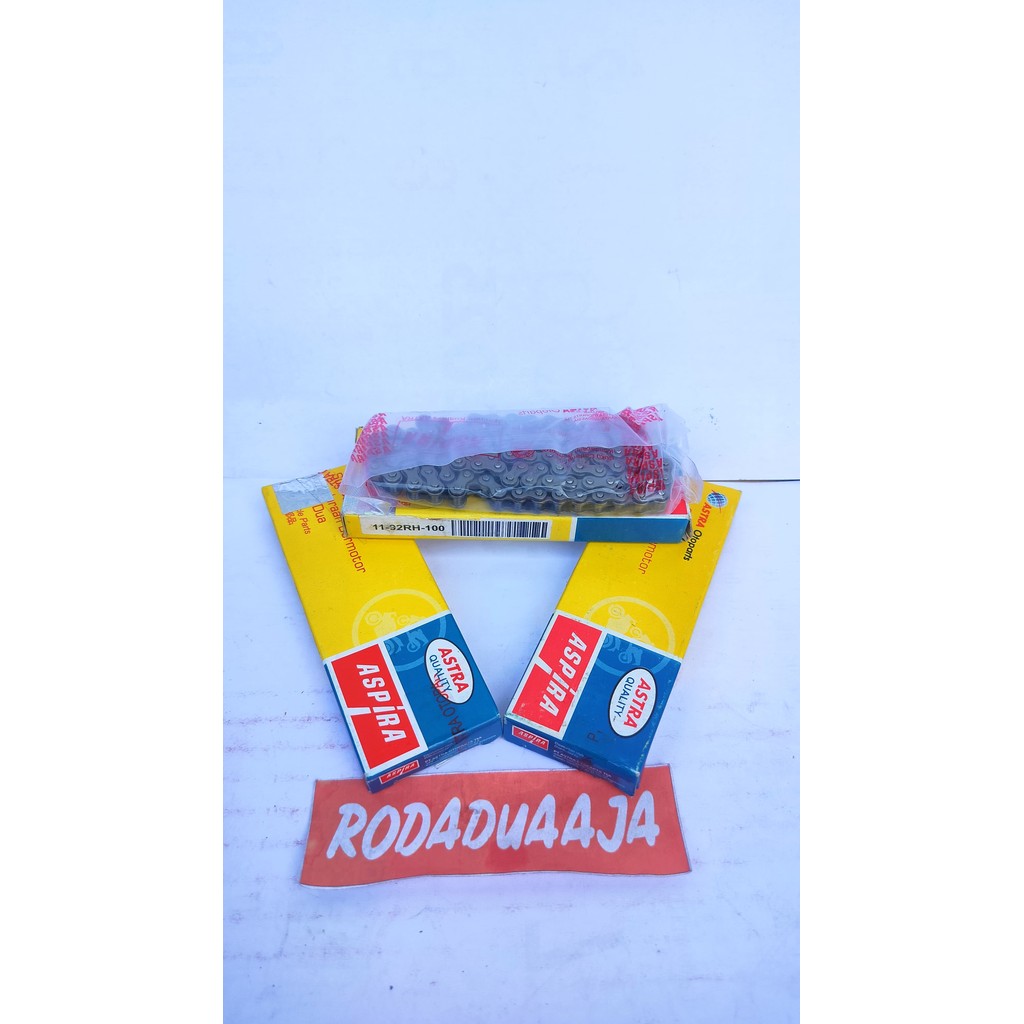ASPIRA CHAIN KETENG / CAMPRAT HONDA GLPRO NT, MEGAPRO, GLMAX NT, THUNDER 125 11-92RH-100