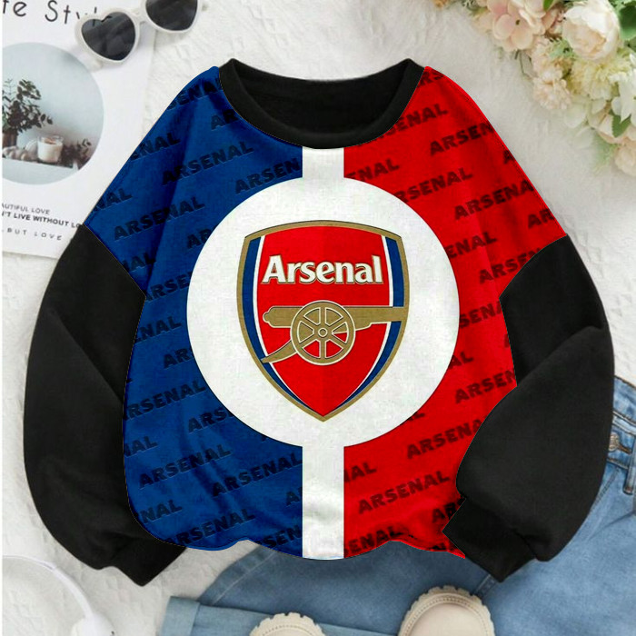 Arsenal Movie Animated Cartoon Super Hero S4 Crewneck Sweater Jacket พร้อมผ้าระเหิดสามารถปรับแต่งได้