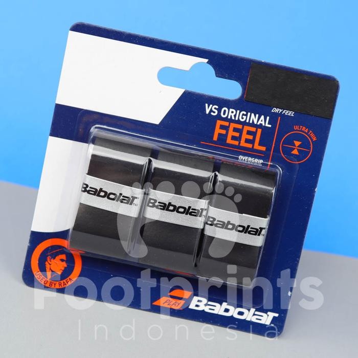 Babolat VS Original Dry Thin White Overgrip Original Grip Nadal