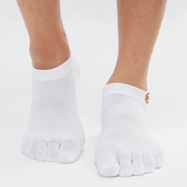 Vibram Fivefingers Socks - No Show White