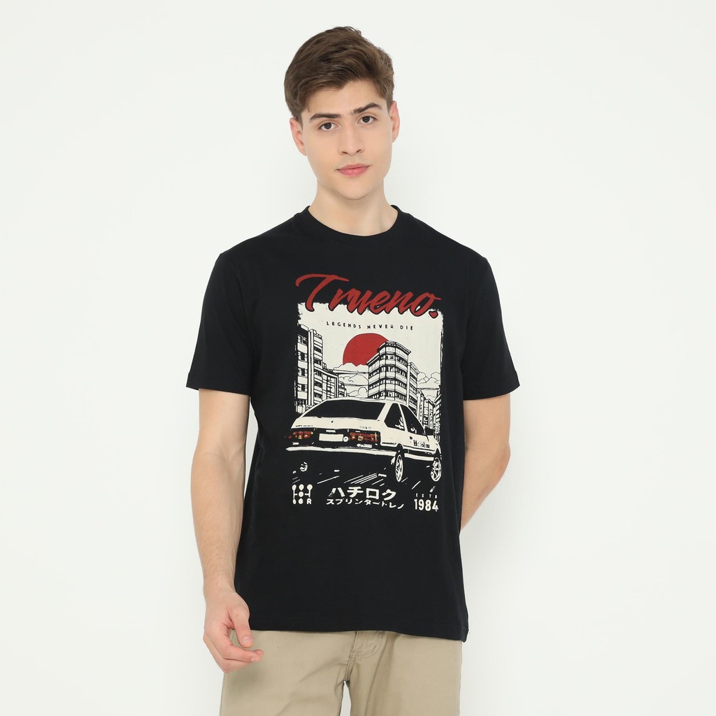 Trueno 1984 Vintage Trafficroom เสื้อยืดวงผู้ชาย