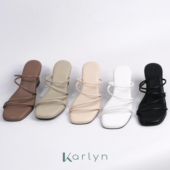 Alfa Karlyn Alexa Heels Womens Strap / Womens Sandals ส้น 5 cm