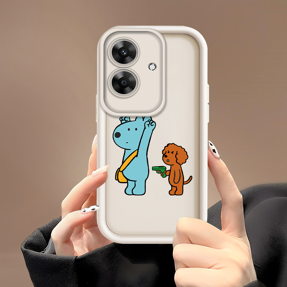 เคสโทรศัพท์สําหรับRealmeหมายเหตุ60 Narzo N61 Surabayaใหม่กรณีSoftcase Hp KesingปลอกD096-45 S2-0742