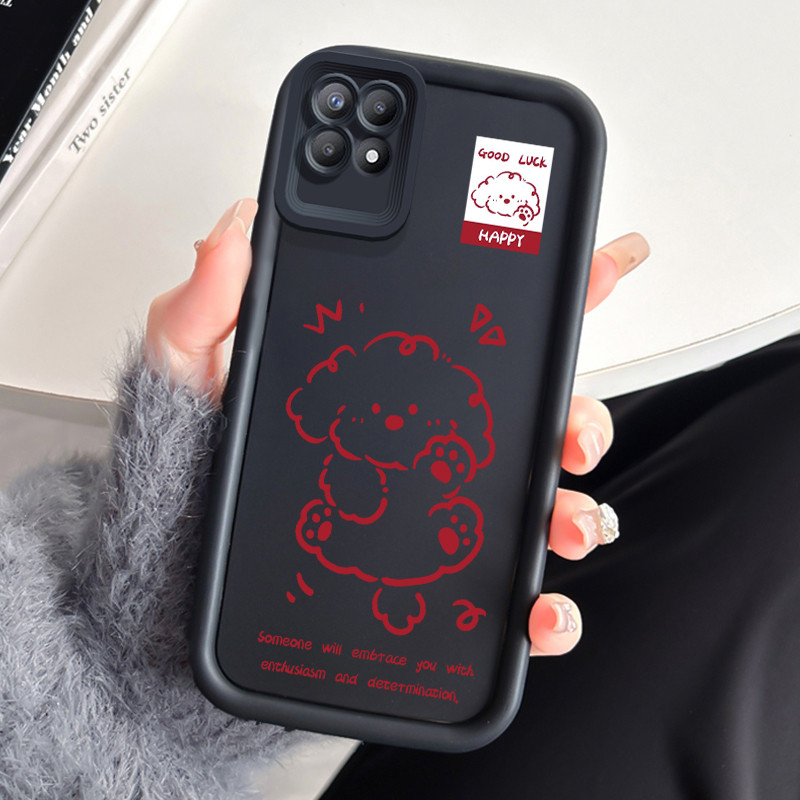 ปลอก HP สําหรับ Realme 8I Narzo 50 4G กรณีปลอก HP Softcase โทรศัพท์มือถือซิลิโคนทนปลอก Active ลูกสุน