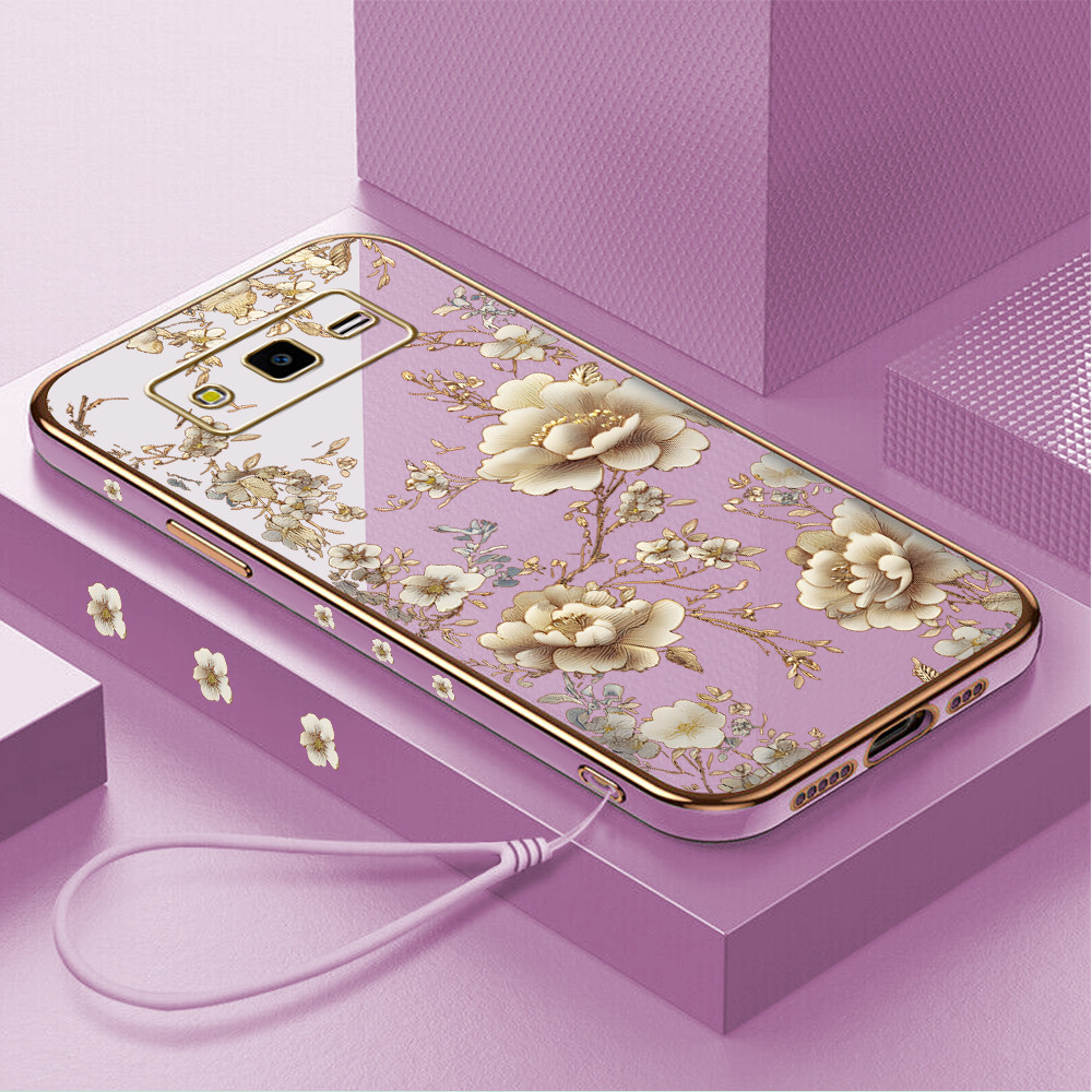 LOKAL ใช้งานร่วมกับ Samsung Galaxy J7 J700 Core 2015 สําหรับ Local Stock Lanyard ฟรีเคสโทรศัพท์ Hp C