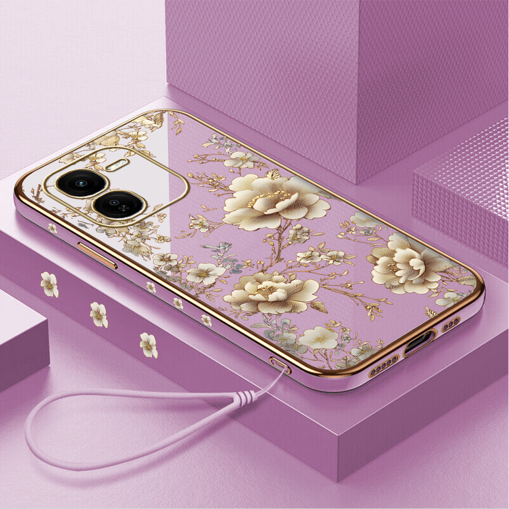 LOKAL VIVO iQOO Z9X 5G สําหรับท้องถิ่นสต็อก Lanyard ฟรีเคสโทรศัพท์ Hp Casing Softcase Kesing Cassing