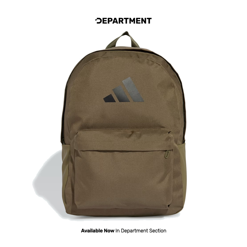 ADIDAS CLASSIC 3 BAR LOGO IS7051 กระเป๋าเป้สะพายหลังต้นฉบับ