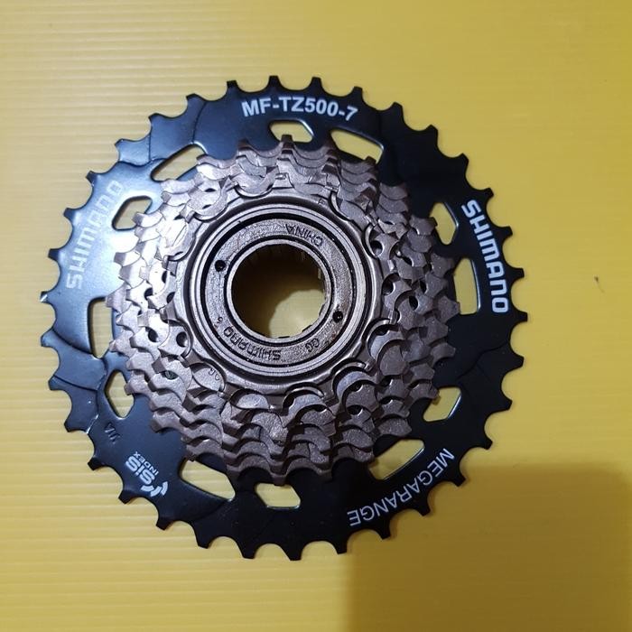 เฟืองเกลียว 7 สปีด Shimano TZ 500