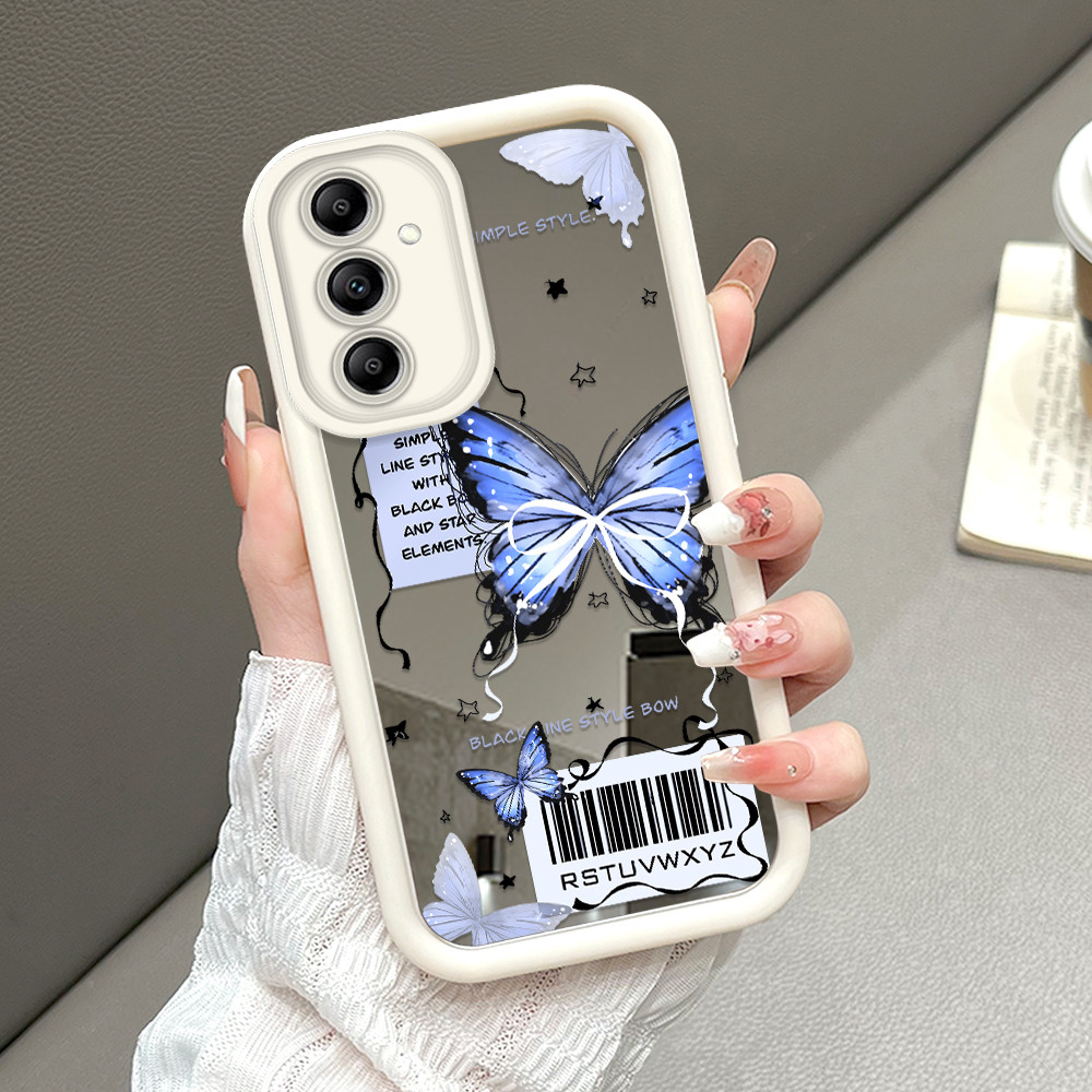 ใช้งานร่วมกับ Samsung Galaxy A14 4G 5G สําหรับเคสโทรศัพท์ Softcase Handphone ปลอก Cassing Hp Kesing 