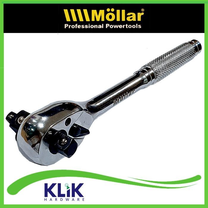 ใหม่ Mollar Ratchet Handle Ratchet Handlebar Shock ถุงเท้า Sok 1/2 3/8 1/4 นิ้ว 72T