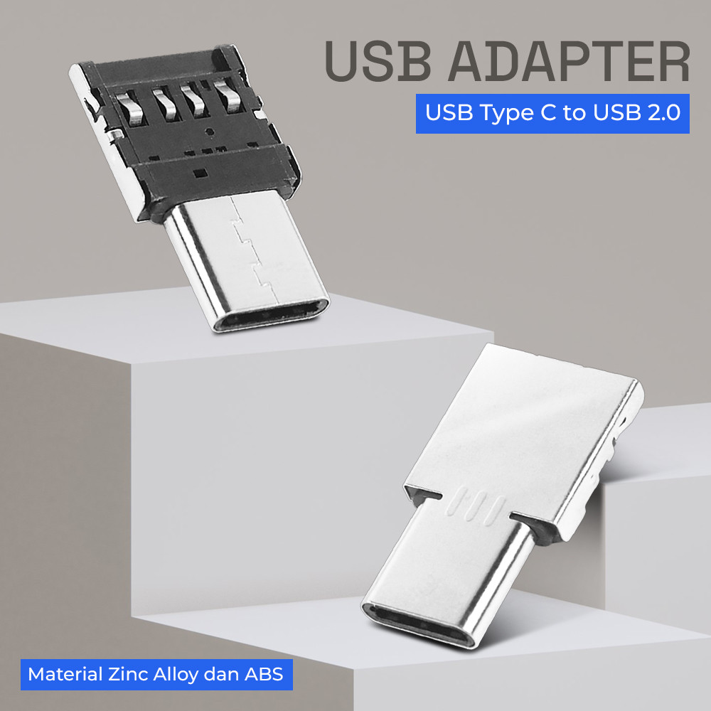DM สมาร์ทโฟน USB Type C เป็น USB 2.0 OTG