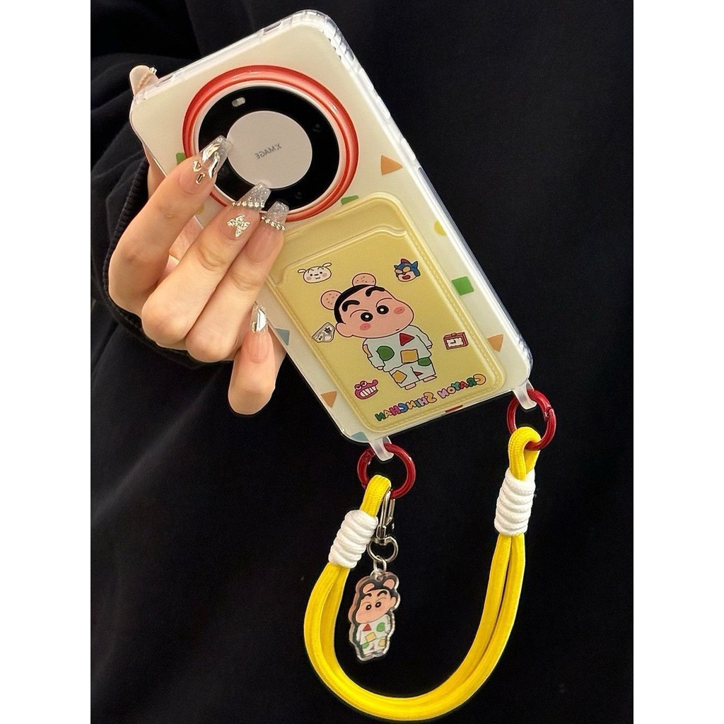 การ์ตูน Crayon Xiaoxin Simple แฟนซีผู้ถือบัตรปลอก Xiaomi 15T Pro F7 C85 15 14 14T 11 12 Lite M5S Poc