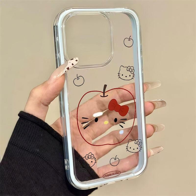 Soft Apple Hello Kitty Simple Case Hp Realme C85 C85 70 C71 C75 C75X Note 60X Narzo 50I Prime C61 9 