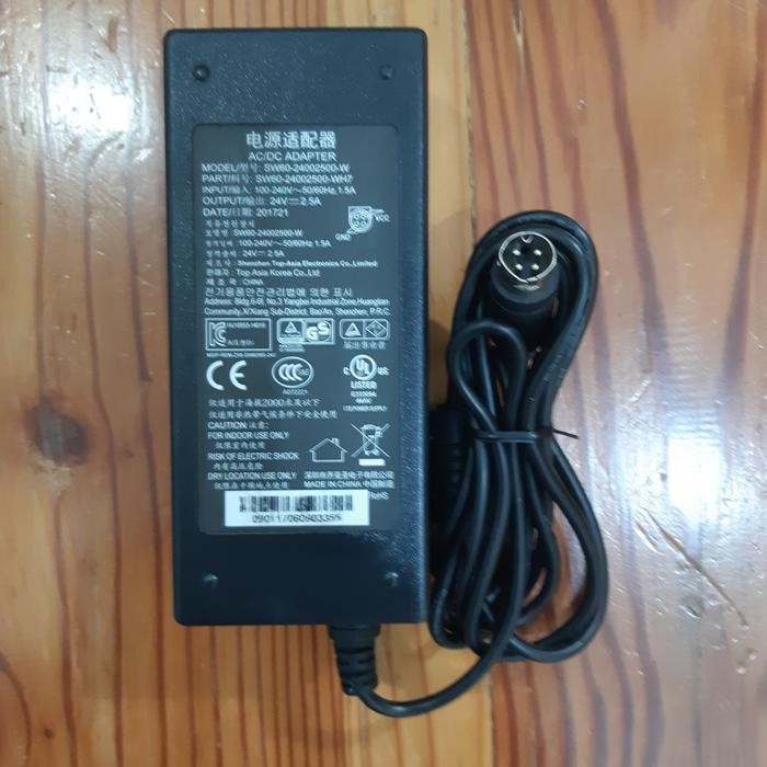 ต้นฉบับ 4 PIN 24V 2.5A ADAPTER