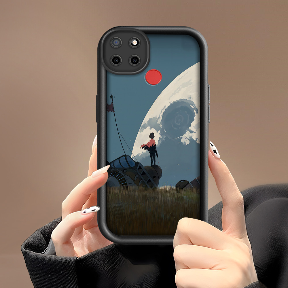 HP เคสโทรศัพท์สําหรับ Realme C25 C25S C12 Narzo 20 30A กรณีการ์ตูน Kesing ป้องกันเลนส์ TY DLJ-S2-017