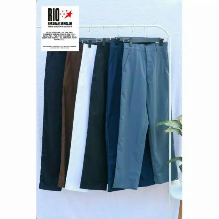 (ผู้เชี่ยวชาญ) กางเกงขายาวสําหรับ JUNIOR HIGH SCHOOL และ HIGH SCHOOL GREY, BLUE, WHITE, BROWN, BLACK