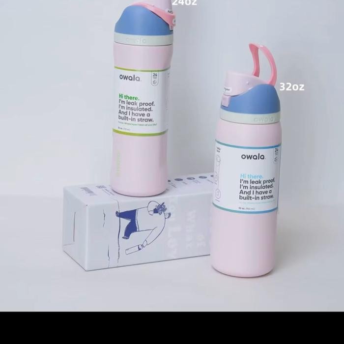 OWALA FreeSip Stainless Steel 24oz & 32oz OWALA/ขวด OWALA