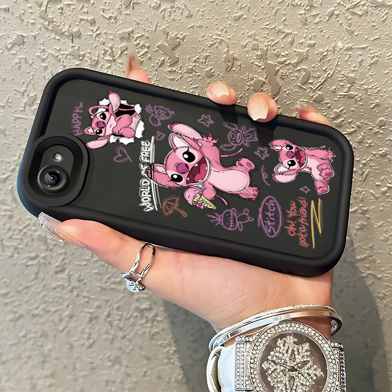 MERAH HP เคสโทรศัพท์สําหรับ VIVO Y81 VIVO Y81i VIVO Y81s VIVO Y83 กรณีเด็กคนต่างด้าวสีชมพูบางกรณีซิล