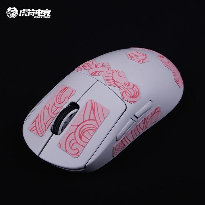 Esports Tiger Arc Anti Slip Grip Tape Mouse Keyboard Oriole Universal
