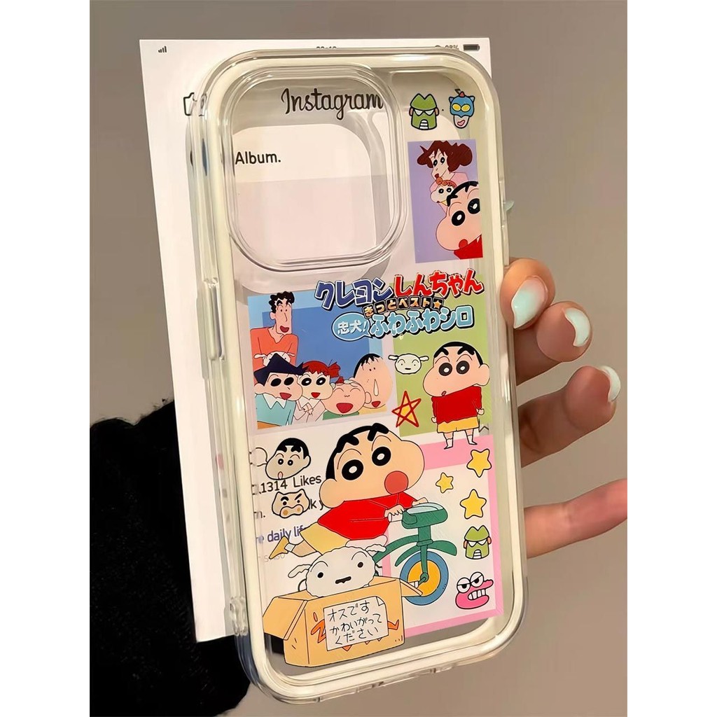 คู่ Soft Crayon Shinchan ใหม่สําหรับปลอก Vivo Y21d iQOO Z10 Z10R V60 Y400 V40 Lite 4G 5G Y28 V50 Y29
