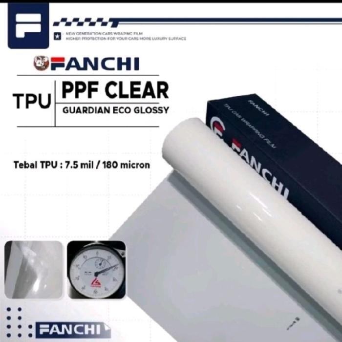 Fanchi Ppf Tpu Clear Guardian Eco Glossy Ppf มอเตอร์ความกว้าง 50 ซม.ต่อเมตร