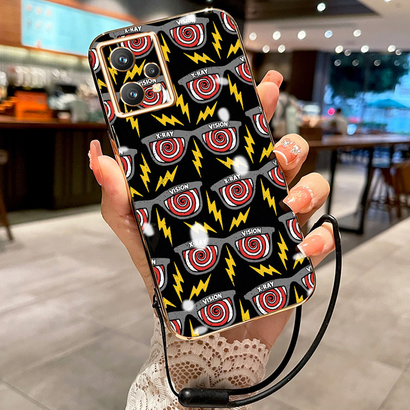 HPปลอกสําหรับRealme 9 4G 9 5G 9i 4G 9i 5G 9 Pro 5G 9 Pro Plus V25 5G Q5 5G Narzo 50 Pro 5Gกรณีป้องกั