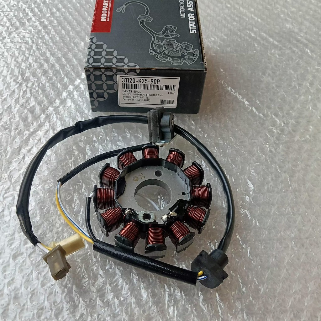 Stator Spool Assy Beat Fi Scoopy Fi INDOPART 31120-K25-90P Bz0087