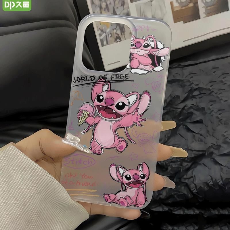 น่ารักการ์ตูนStitchกรณีIphone A6s A6t Pro 5G Y05 V70 Fe 15 Pro Max 11 Pro Max 13 Pro Max 16E 16 Plus